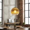 Koyoto Lampadario a sospensione, Lampada a sfera, Lampada a sospensione 12 cm Oro, Chiaro, 1-Luce