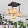 Basto Plafoniera, Lampada a sfera Écru, 5-Luci