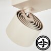 Narel Plafoniera LED Sabbia, 2-Luci