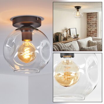 Ripoll Plafoniera, Lampada a sfera Chiaro, 1-Luce