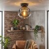 Ripoll Plafoniera, Lampada a sfera Grigio fumo, 1-Luce