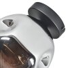 Ripoll Plafoniera, Lampada a sfera Grigio fumo, 1-Luce