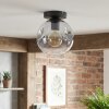 Ripoll Plafoniera, Lampada a sfera Chiaro, Grigio fumo, 1-Luce