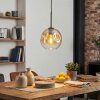 Ripoll Lampadario a sospensione, Lampada a sfera, Lampada a sospensione Ambrato, Chiaro, 1-Luce