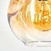 Ripoll Lampadario a sospensione, Lampada a sfera, Lampada a sospensione Ambrato, Chiaro, 1-Luce