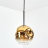 Ripoll Lampadario a sospensione, Lampada a sfera, Lampada a sospensione Oro, Chiaro, 1-Luce