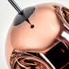 Ripoll Lampadario a sospensione, Lampada a sfera, Lampada a sospensione Chiaro, Ramato, 1-Luce