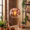 Ripoll Lampadario a sospensione, Lampada a sfera, Lampada a sospensione Chiaro, Ramato, 1-Luce