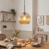 Koyoto Lampadario a sospensione, Lampada a sfera, Lampada a sospensione Ambrato, 1-Luce