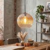 Koyoto Lampadario a sospensione, Lampada a sfera, Lampada a sospensione Ambrato, Chiaro, 1-Luce