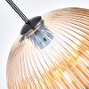 Koyoto Lampadario a sospensione, Lampada a sfera, Lampada a sospensione Ambrato, Chiaro, 1-Luce
