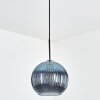 Koyoto Lampadario a sospensione, Lampada a sfera, Lampada a sospensione Blu, 1-Luce
