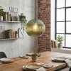 Koyoto Lampadario a sospensione, Lampada a sfera, Lampada a sospensione Verde, 1-Luce
