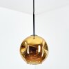 Ripoll Lampadario a sospensione, Lampada a sfera, Lampada a sospensione Oro, 1-Luce