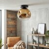 Ripoll Plafoniera, Lampada a sfera Oro, Chiaro, 1-Luce