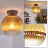 Koyoto Plafoniera, Lampada a sfera 25 cm Oro, Chiaro, 1-Luce