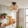 Koyoto Plafoniera, Lampada a sfera 25 cm Ambrato, Chiaro, 1-Luce