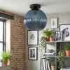 Koyoto Plafoniera, Lampada a sfera 25 cm Blu, 1-Luce