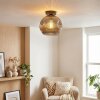 Ripoll Plafoniera, Lampada a sfera Grigio fumo, 1-Luce