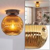 Ripoll Plafoniera, Lampada a sfera Oro, 1-Luce
