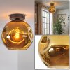 Ripoll Plafoniera, Lampada a sfera Oro, 1-Luce