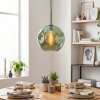 Ripoll Lampadario a sospensione, Lampada a sfera, Lampada a sospensione Verde, 1-Luce