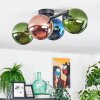 Gastor Plafoniera, Lampada a sfera Blu, Verde, Ramato, 4-Luci
