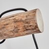 Koyoto Lampada a sfera, Applique Écru, Nero, 1-Luce