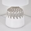Mirvel Lampada da tavolo Grigio, Bianco, 1-Luce