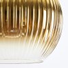 Koyoto Lampadario a sospensione, Lampada a sfera, Lampada a sospensione Oro, Chiaro, 4-Luci