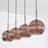 Koyoto Lampadario a sospensione, Lampada a sfera, Lampada a sospensione Ramato, 4-Luci