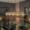 Koyoto Lampadario a sospensione, Lampada a sfera, Lampada a sospensione Oro, 4-Luci