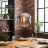 Ripoll Lampadario a sospensione, Lampada a sfera, Lampada a sospensione Cromo, Chiaro, Grigio fumo, 1-Luce