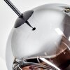 Ripoll Lampadario a sospensione, Lampada a sfera, Lampada a sospensione Cromo, Chiaro, Grigio fumo, 1-Luce