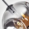 Ripoll Lampadario a sospensione, Lampada a sfera, Lampada a sospensione Chiaro, Grigio fumo, 1-Luce