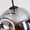 Ripoll Lampadario a sospensione, Lampada a sfera, Lampada a sospensione Ambrato, Chiaro, Grigio fumo, 4-Luci