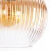 Koyoto Lampadario a sospensione, Lampada a sfera, Lampada a sospensione Ambrato, Chiaro, 4-Luci