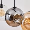 Ripoll Lampadario a sospensione, Lampada a sfera, Lampada a sospensione Ambrato, Chiaro, Grigio fumo, 4-Luci