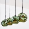 Ripoll Lampadario a sospensione, Lampada a sfera, Lampada a sospensione Verde, 4-Luci