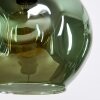 Ripoll Lampadario a sospensione, Lampada a sfera, Lampada a sospensione Blu, Oro, Verde, 4-Luci