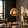 Ripoll Lampadario a sospensione, Lampada a sfera, Lampada a sospensione Oro, Chiaro, 1-Luce