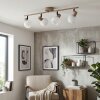 Lumox Plafoniera, Faretto da soffitto Beige, Nero, 4-Luci