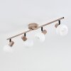 Lumox Plafoniera, Faretto da soffitto Beige, Nero, 4-Luci