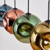 Ripoll Lampadario a sospensione, Lampada a sfera, Lampada a sospensione Blu, Oro, Verde, Ramato, 4-Luci