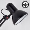Nurmasuando Lampada da scrivania, Lampada da tavolo LED Nero, 1-Luce