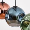 Ripoll Lampadario a sospensione, Lampada a sfera, Lampada a sospensione Blu, Verde, Ramato, 4-Luci