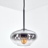 Mertola Lampadario a sospensione, Lampada a sospensione Chiaro, Grigio fumo, 1-Luce