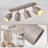 Horen Plafoniera, Faretto da soffitto Sabbia, 4-Luci