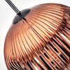 Ripoll Lampadario a sospensione, Lampada a sfera, Lampada a sospensione Chiaro, Ramato, 1-Luce
