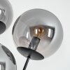Jomin Lampada a sfera, Lampada da terra Écru, Nero, 3-Luci
